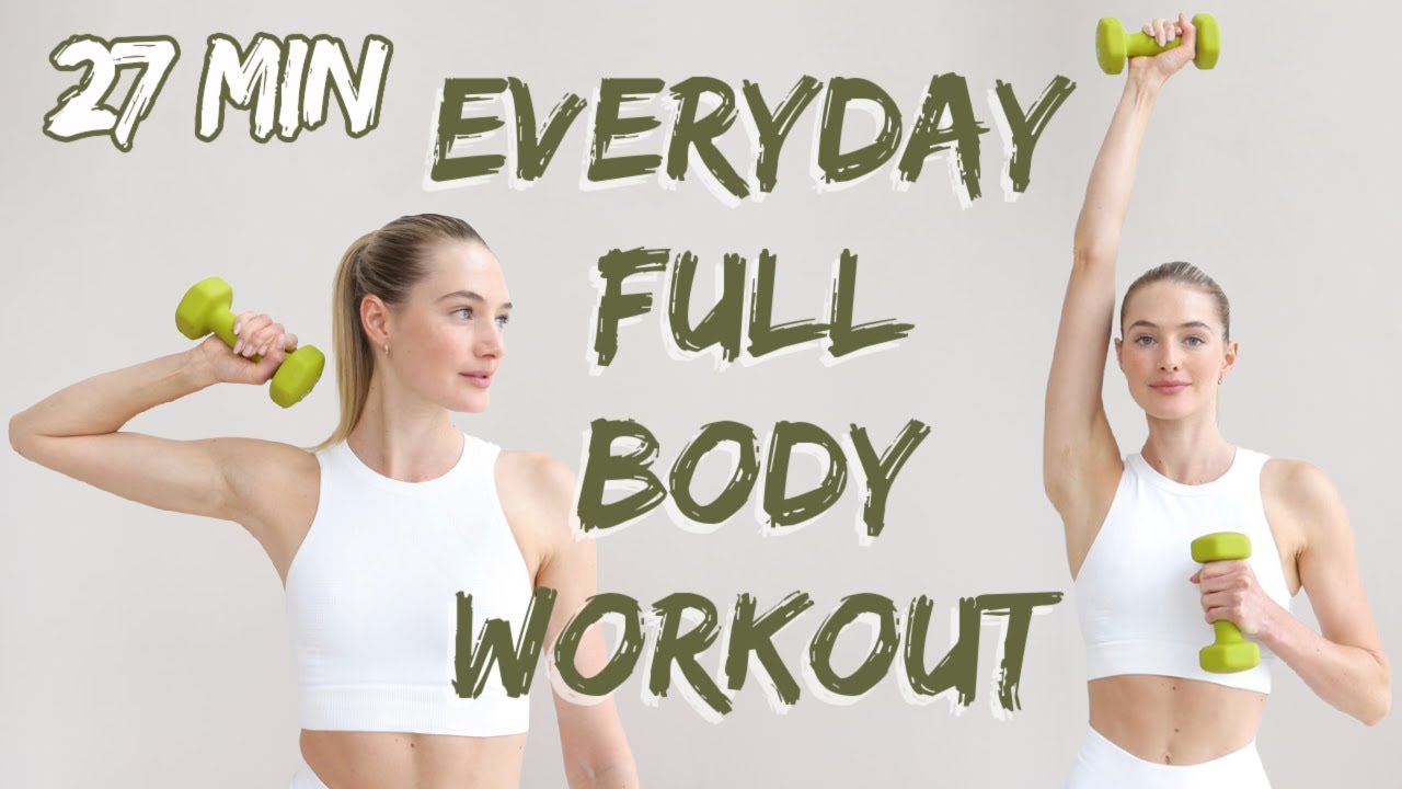 image 0 27 Min Everyday Full Body Workout // Hiit W/ Sanne Vloet