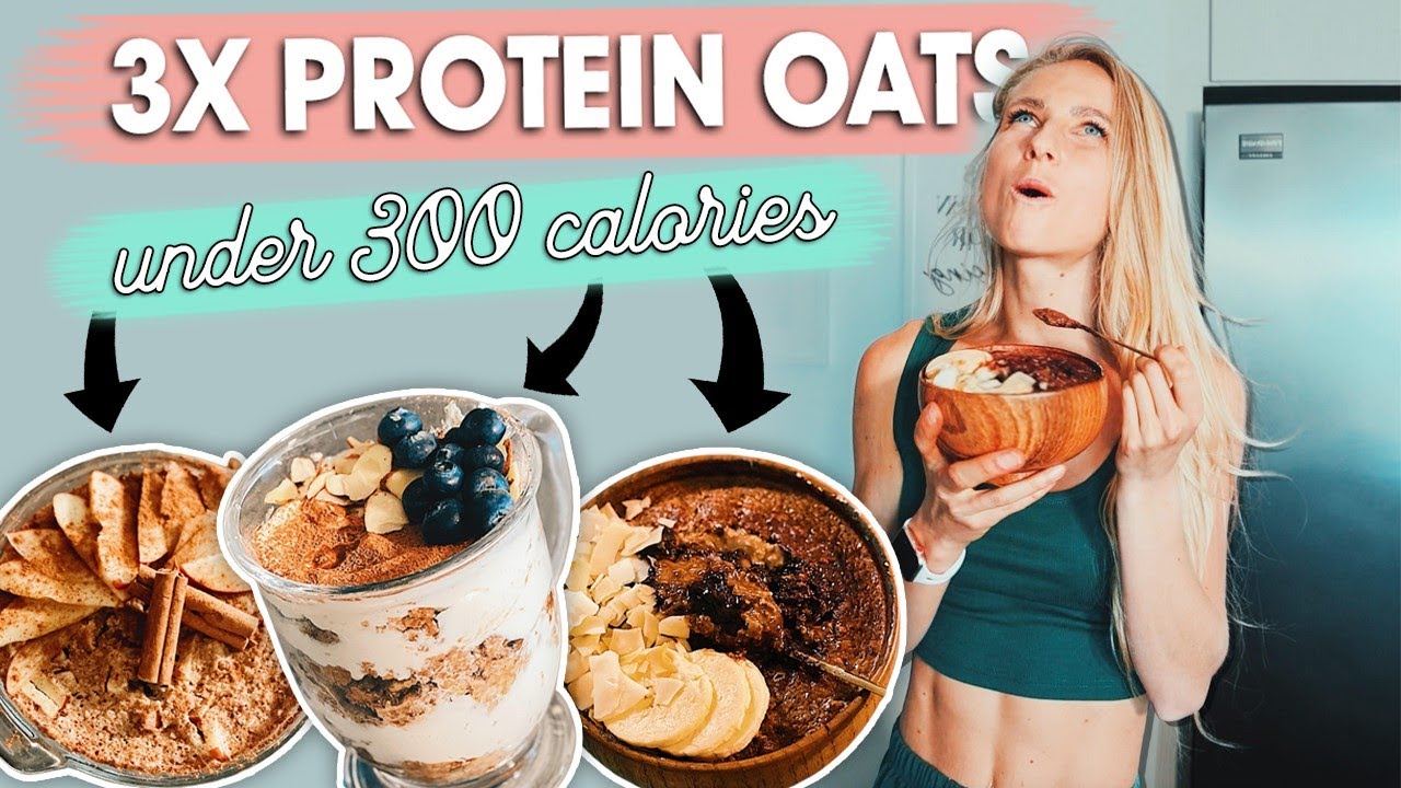 3 Protein Oatmeal Recipes For Weight Loss. Dessert For Breakfast!