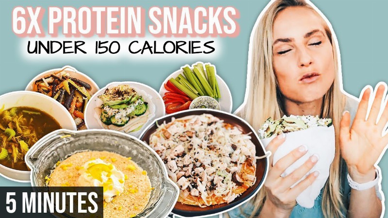 image 0 6x High Protein / Low Calorie Snacks For Weight Loss (5 Min)