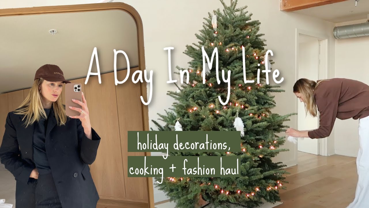 image 0 A Day In My Life : Spend The Day With Me :holiday Decorations Cooking + Fashion Haul : Sanne Vloet