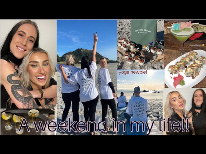 image 0 A Weekend In My Life!! Girls Night Out Yoga Diy Gel Nails Dinner...