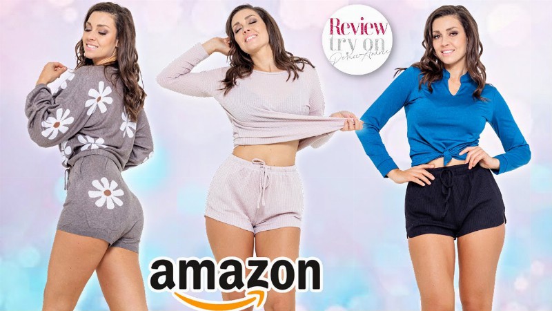 Amazon Shorts Set - Ekouaer Pajamas Set - Review Try On Haul