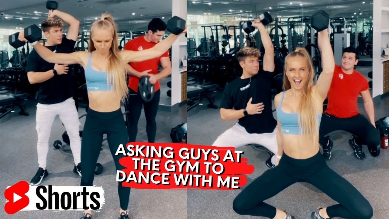 image 0 Asking Guys At The Gym To Dance With Me...