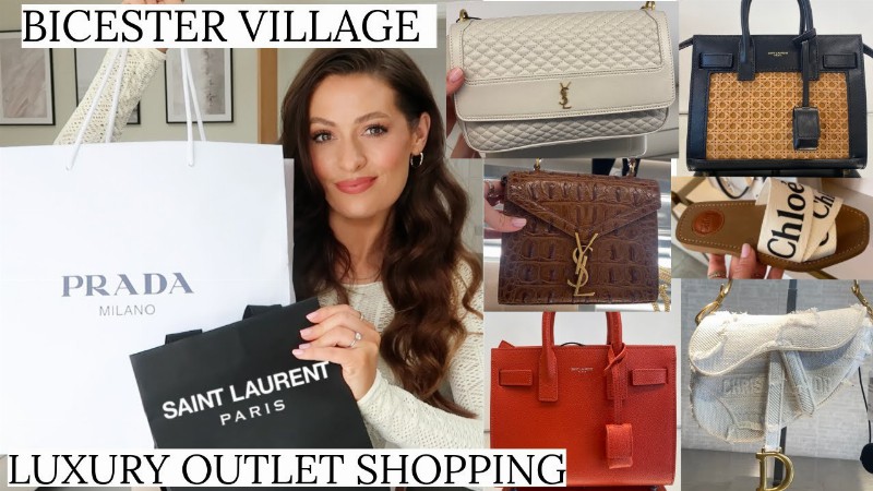 image 0 Bicester Village Luxury Outlet Shopping & Haul : Gucci Dior Fendi Ysl Chloe