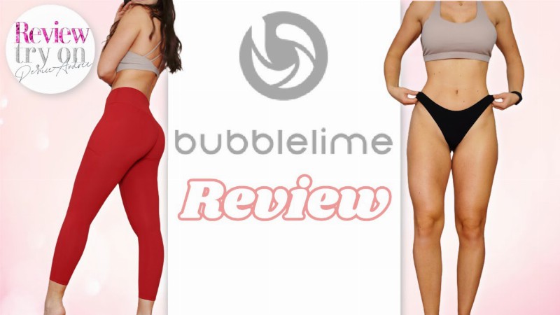 image 0 Bubblelime - Leggings & Seamless Sports Underwear Review Try On