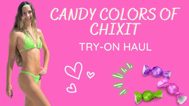 Candy Colors Of Chixit! Try On Haul - Teaser!! 💜💚