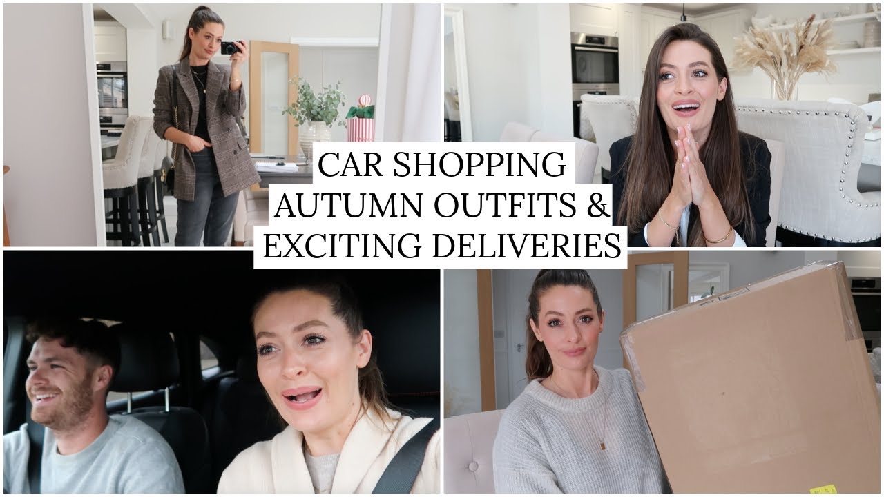 Car Shopping Autumn Outfits & Exciting Deliveries