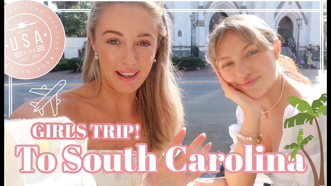 Charleston & South Carolina Girls Trip! 💗 💒 Usa Road Trip // Fashion Mumblr Vlogs
