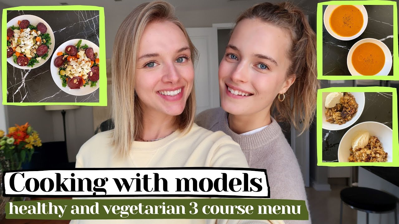 image 0 Cooking With Models - Healthy & Vegetarian Recipes / Nina Dapper