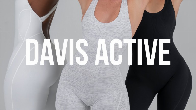 image 0 Davis Active. Jumpsuit Restock. Sizing Guide Try On : Casi Davis