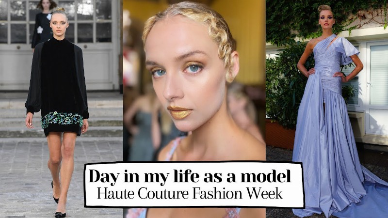 Day In My Life As A Model During Haute Couture Fashion Week Paris / Nina Dapper