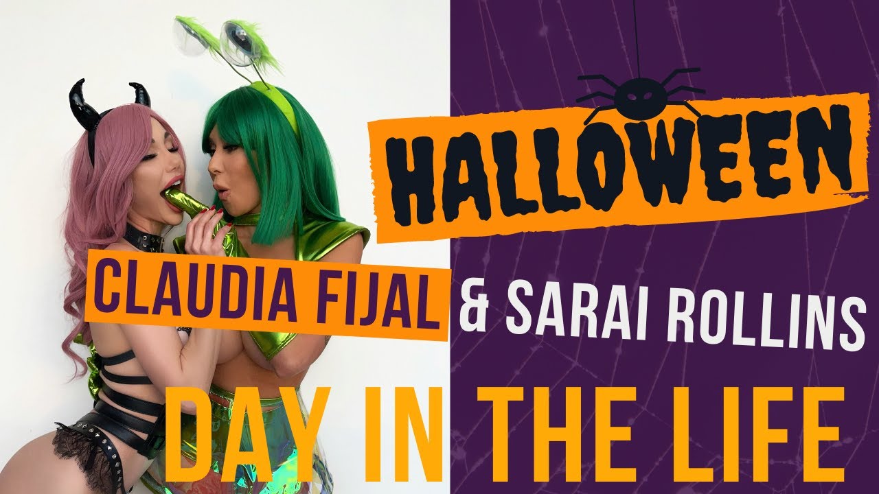 Day In The Life : Halloween Fun With Claudia Fijal & Sarai Rollins