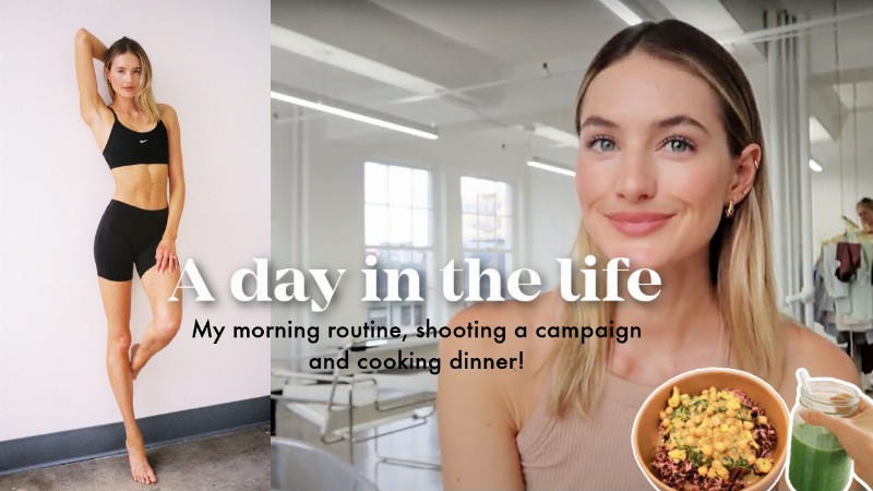 image 0 Day In The Life : My Morning Routine Shooting A Campaign & Cooking Dinner :  Sanne Vloet