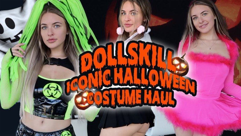 image 0 Dollskill's Most Iconic Halloween Costume Try On Haul!! : Kendra Rowe