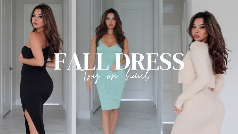 Dresses You Need For Fall : Try On Haul : Tiana Musarra