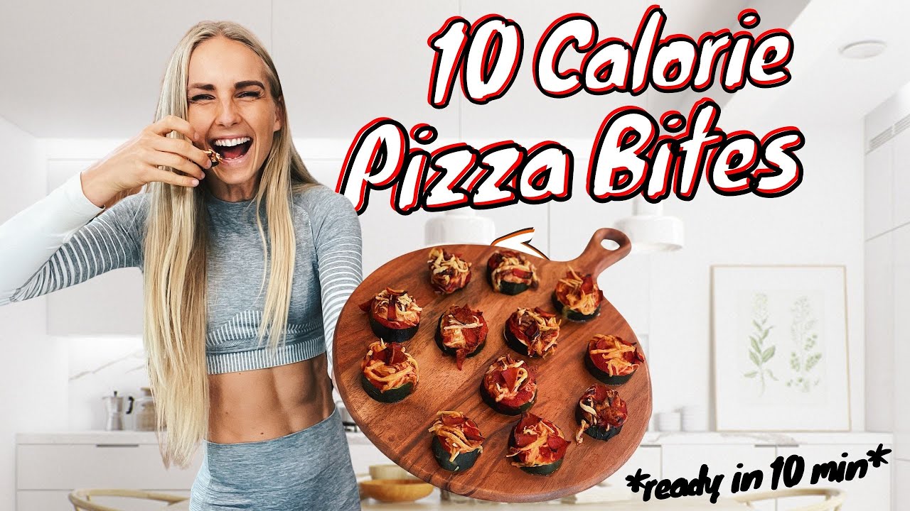 image 0 *easy & Quick* 10 Calorie Protein Pizza Bites