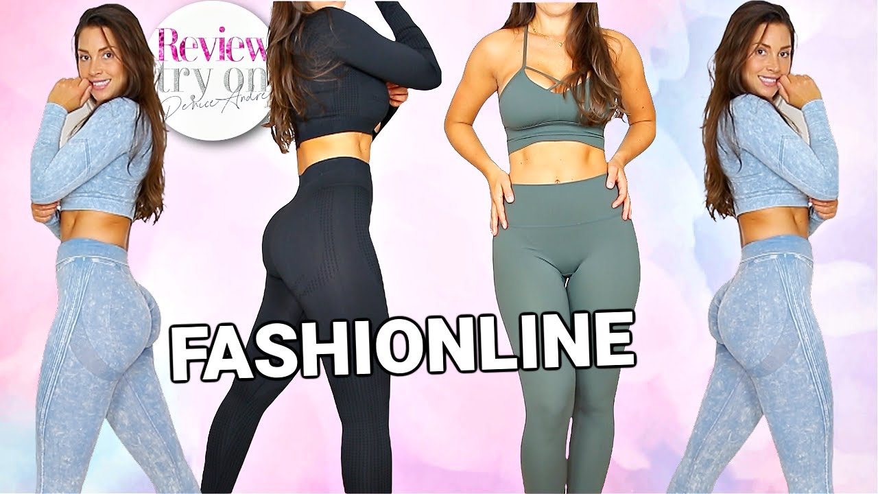 image 0 Fashionline Mega Sales Wholesale Review Try On #activewear