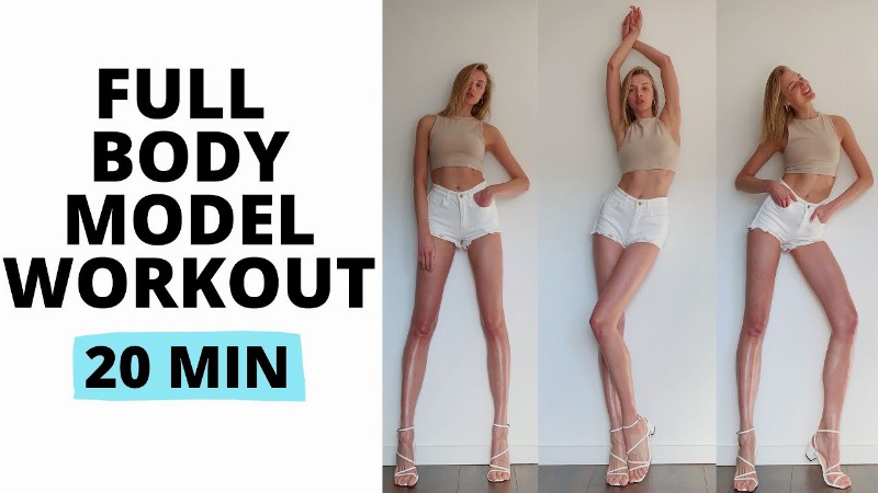 image 0 Full Body Model Workout 20 Minutes / Nina Dapper