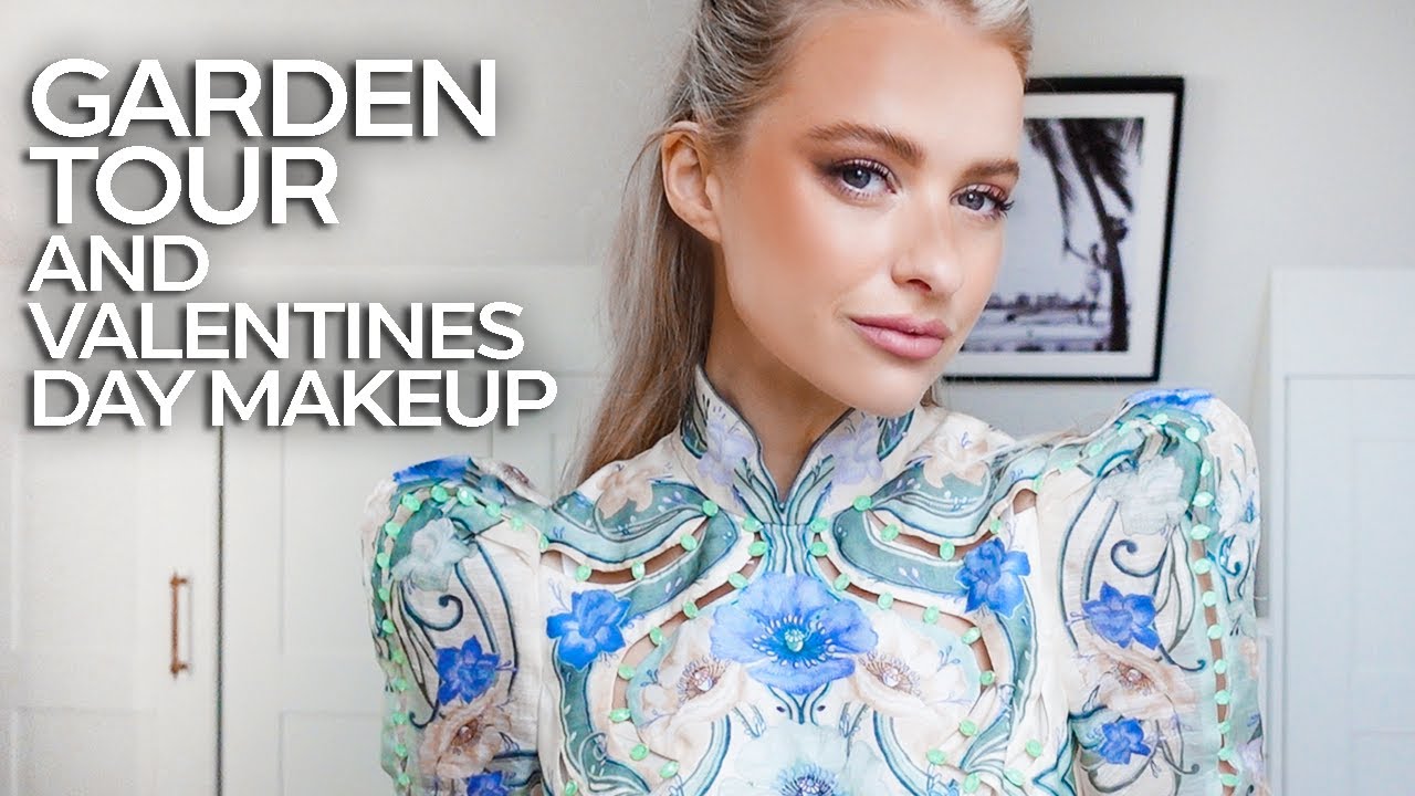 image 0 Full Transformed Garden Tour And Valentines Day Makeup Look : Inthefrow