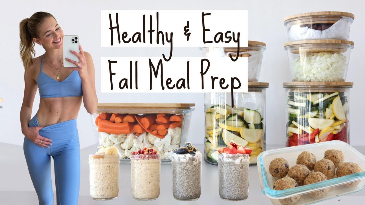 image 0 Healthy Mealprep For Fall : Easy & Quick Recipes And Protein Snacks