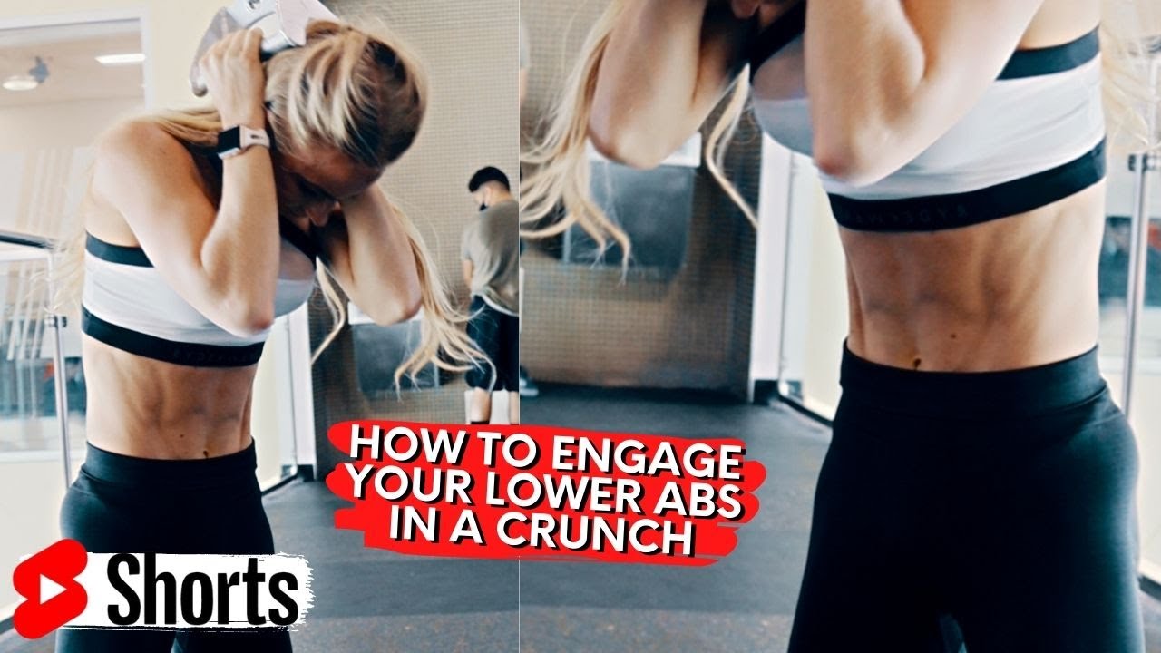 image 0 How To Engage Your Lower Abs In A Crunch