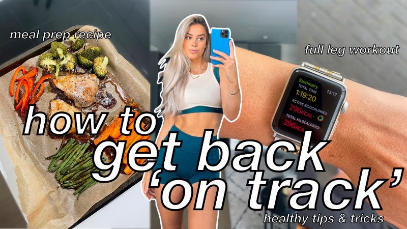 How To Get Back On Track : Motivation And Fitness Slump Tips