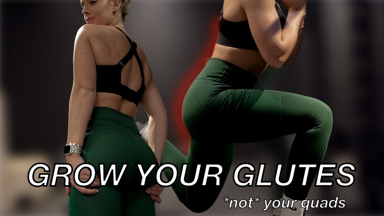 image 0 How To Grow Your Glutes Not Your Legs : Tips & Tricks Full Workout