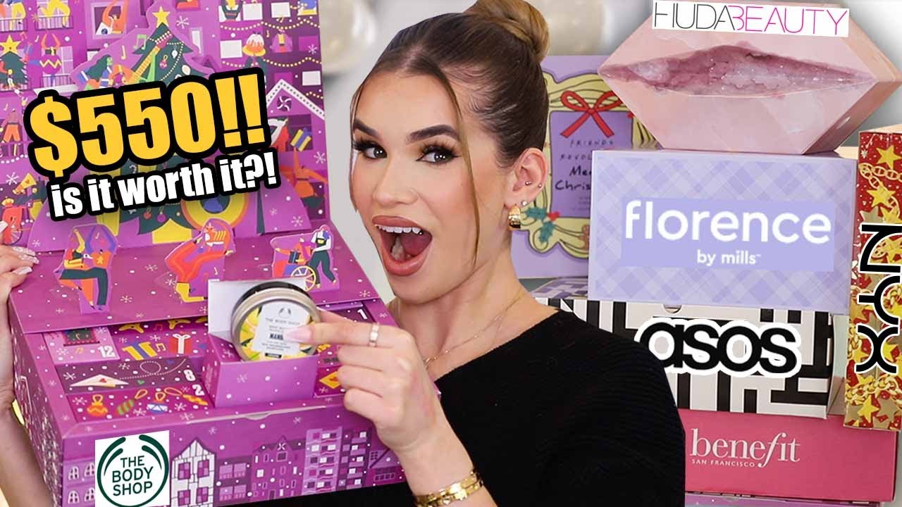 image 0 I Spent $550 On Beauty Advent Calendars! ...was It Worth It?
