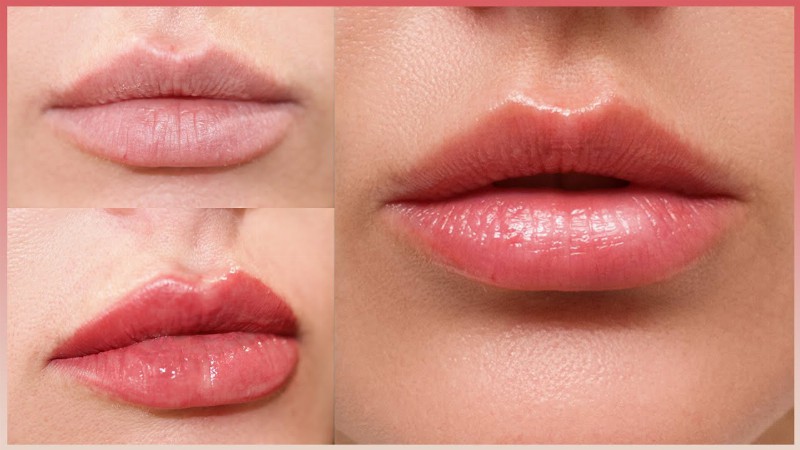 image 0 I'm Obsessed! 😍 Getting A Lip Blush Tattoo 👄 What To Expect & Healed Results ✨