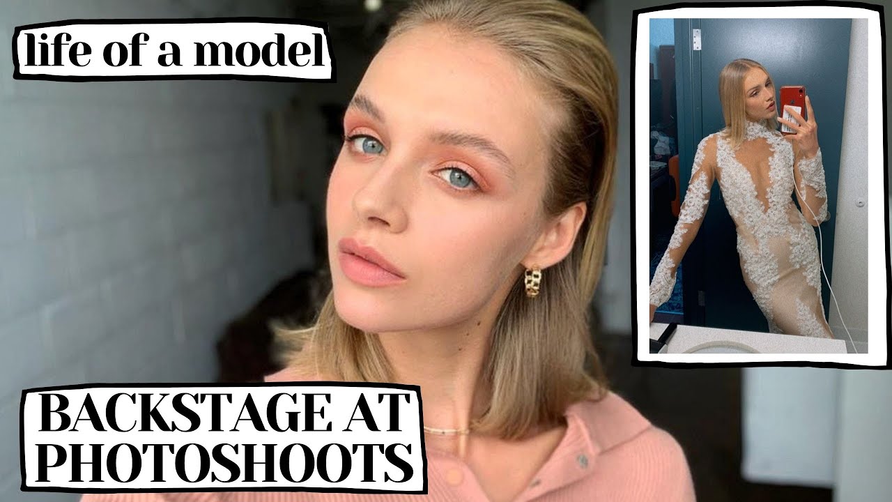Life Of A Model - Backstage At Photoshoots Nyc / Nina Dapper