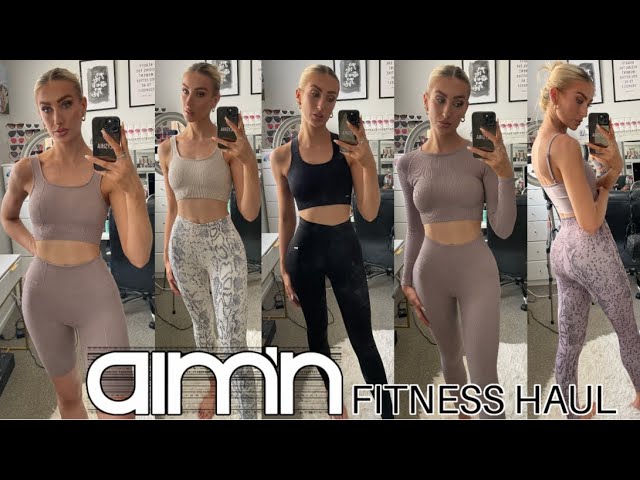 image 0 Look The Best In The Gym!! Aimn Workout Gear Haul!