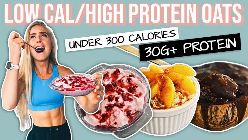 Low Cal / High Protein Oats - Cake For Breakfast *weight Loss*