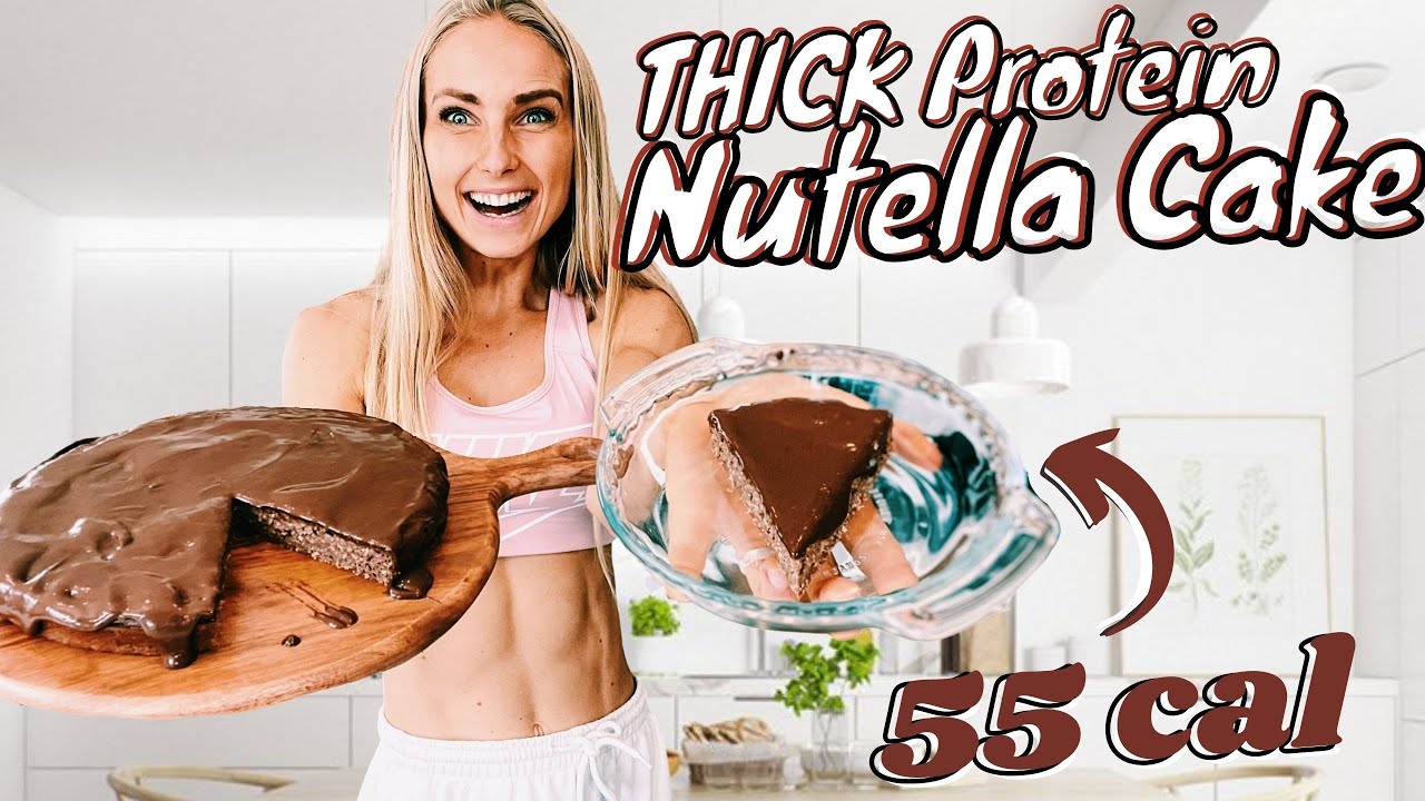 image 0 Low Cal/high Protein Thick Delicious Nutella Cake Recipe