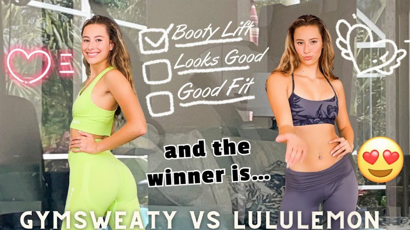 image 0 Lululemon Vs Gymsweaty Try On..and The Winner Is..!