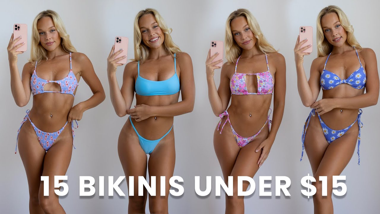 image 0 Massive Bikini Try On Haul : Affordable Zaful Bikinis Under $15
