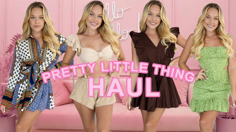 image 0 Massive Summer Haul : Pretty Little Thing Try On Haul