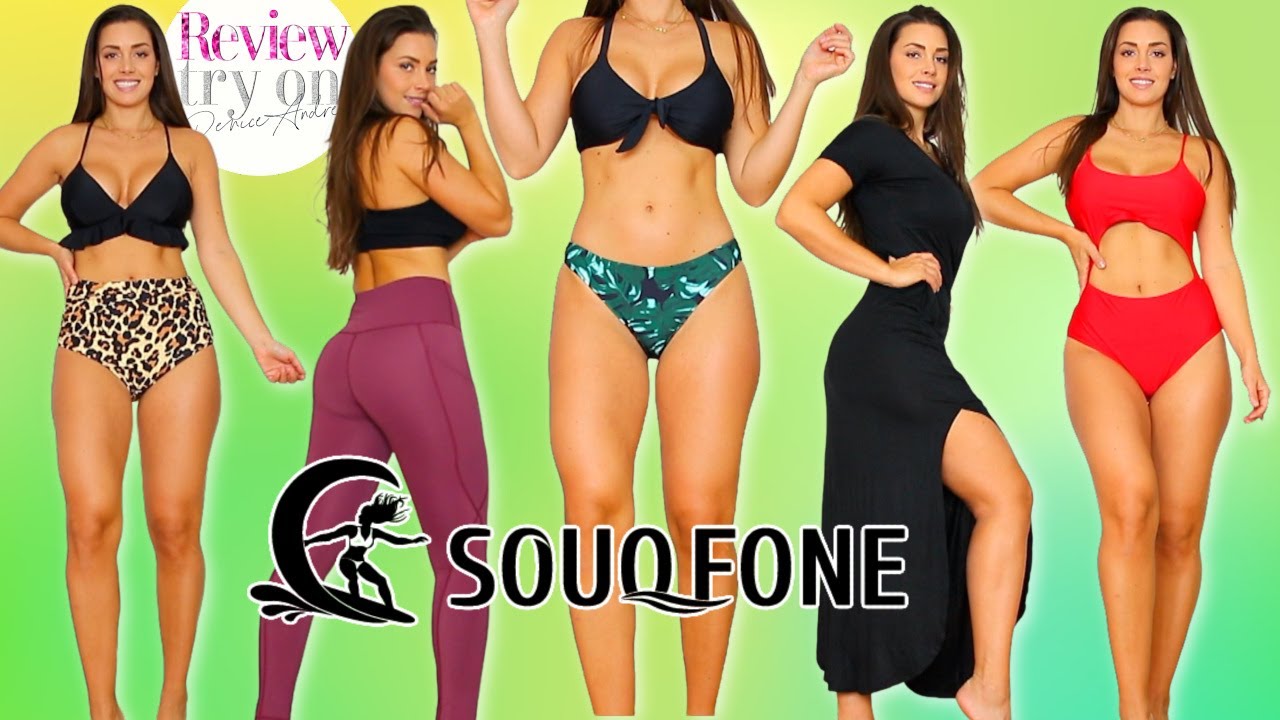 Mega Amazon Haul : Brand Souqfone #bikini #leggings #dress