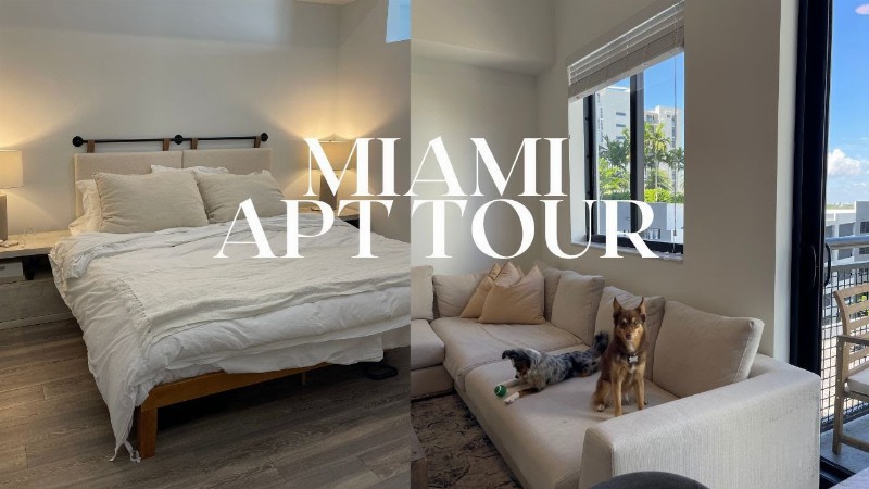 image 0 Miami Apartment Tour Walk Through!!!
