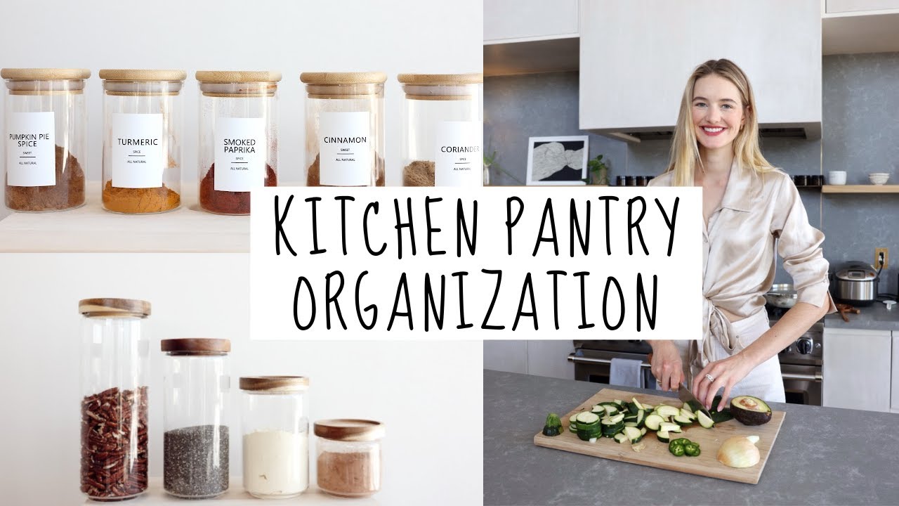 image 0 Organizing My Kitchen & Pantry : Come Clean With Me!