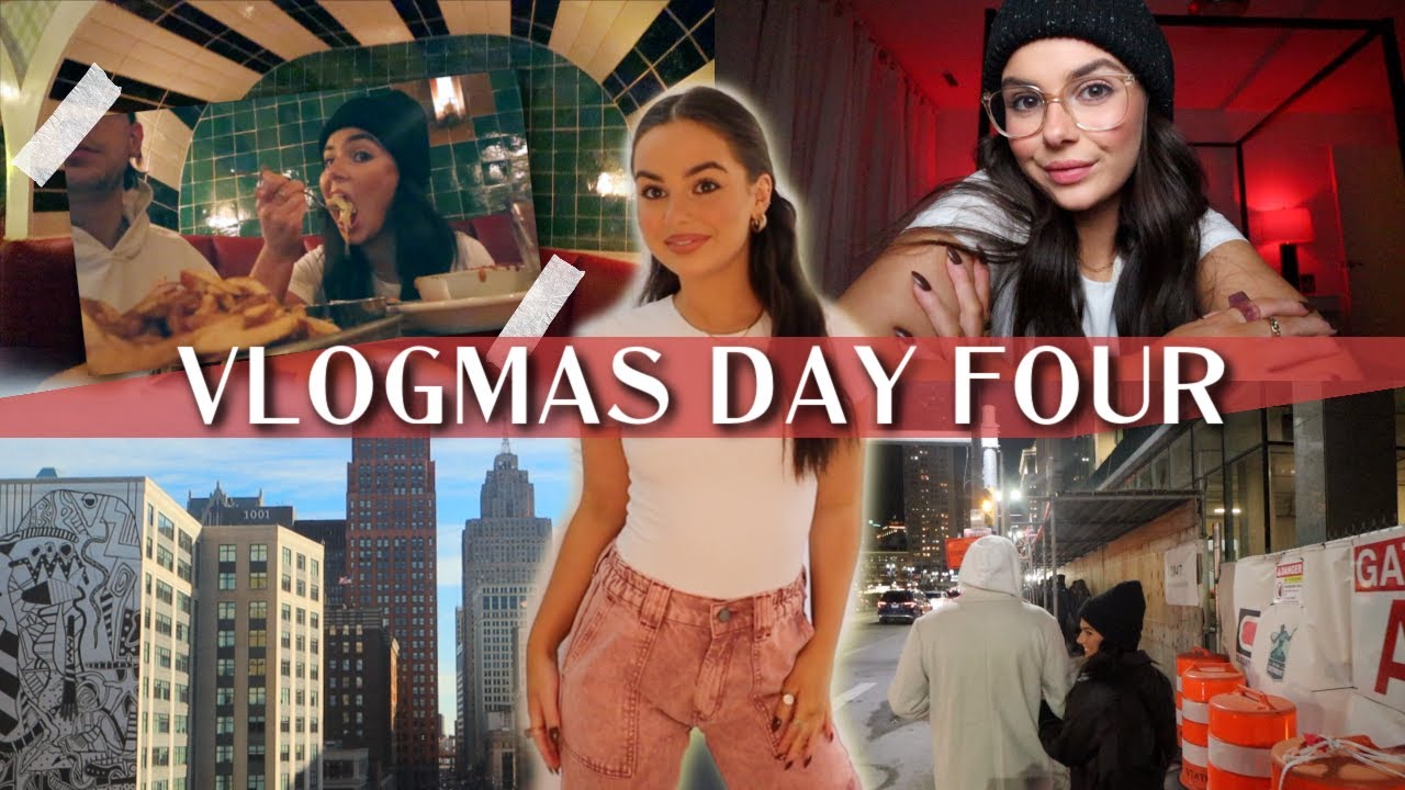 Productive Day + Saturday Night Downtown Detroit Vlogmas Day Four :: Ejb