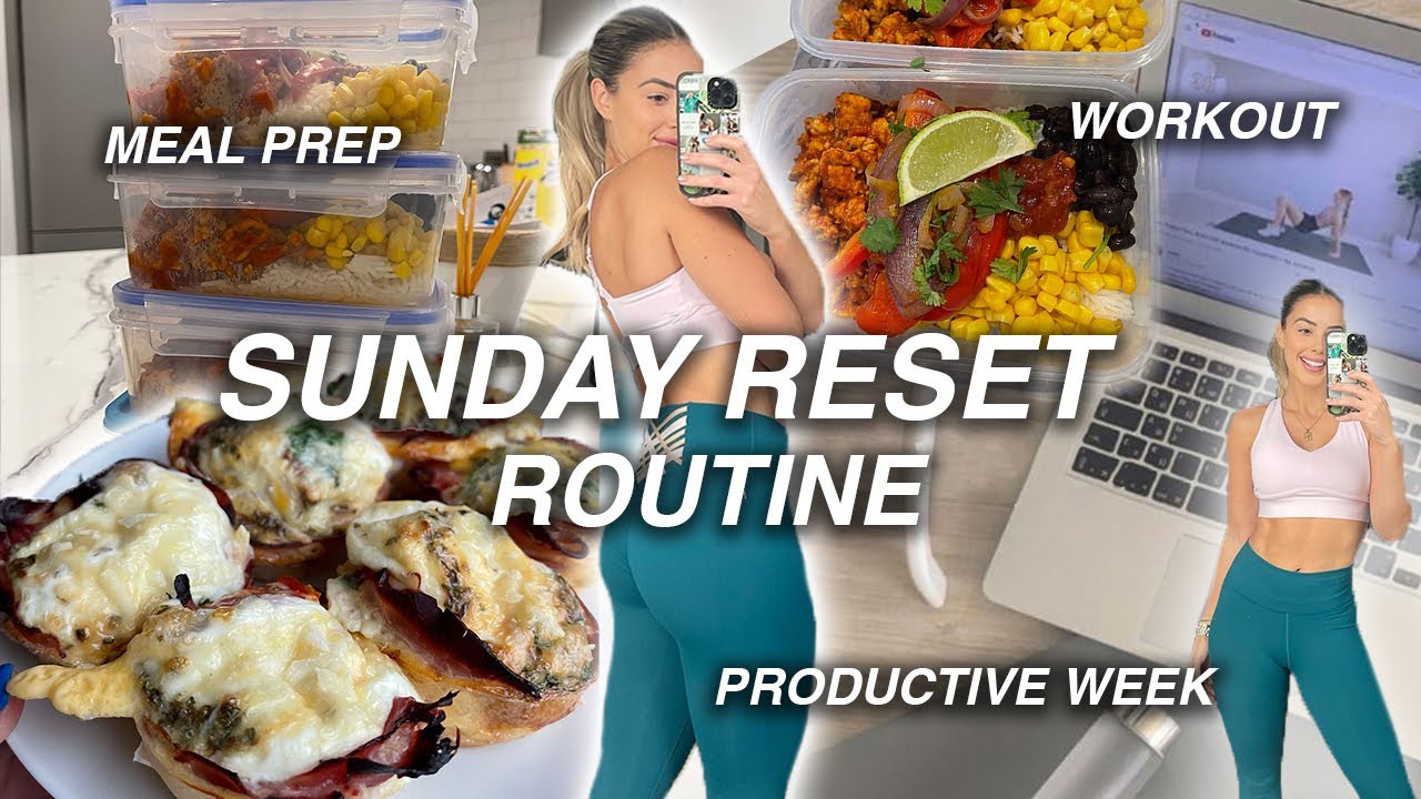 image 0 Productive Sunday Routine : Meal Prep