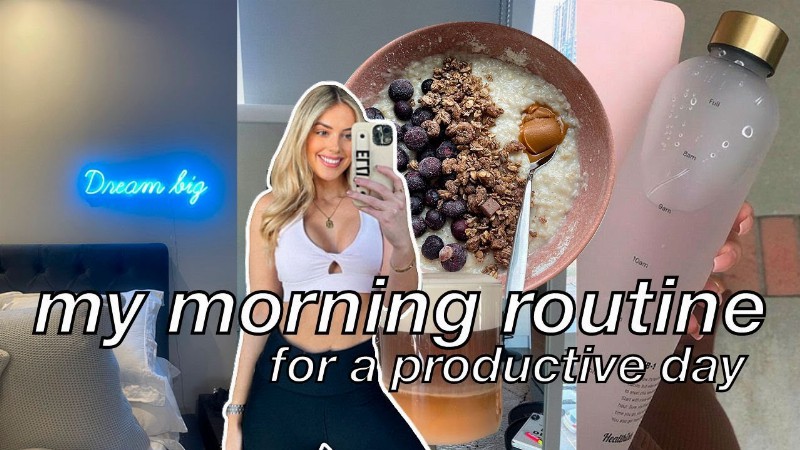 image 0 Realistic Morning Routine For Productivity