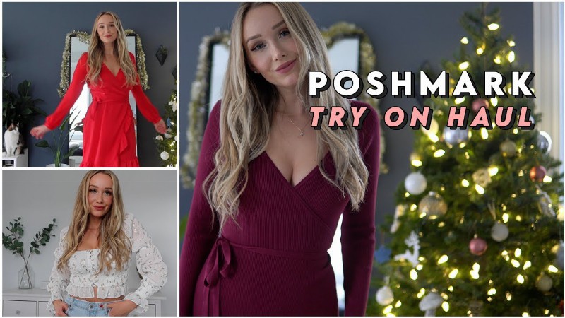 Second Hand Clothing Haul! Festive & Fall/winter Outfits From Poshmark