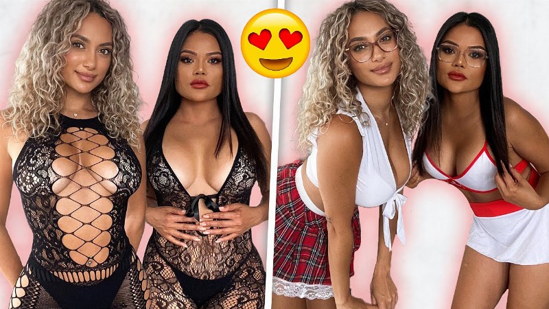 *sexy* Clothes Try On Haul 🤯 See Through Roleplay Halloween Costumes 🔥 :: Toni Camille