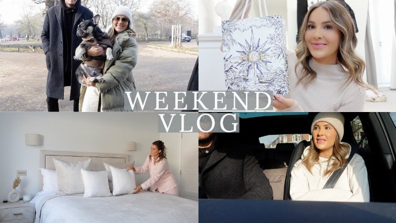Spend The Weekend With Me : Unboxings Catch Ups Dog Updates & More : Nadia Anya