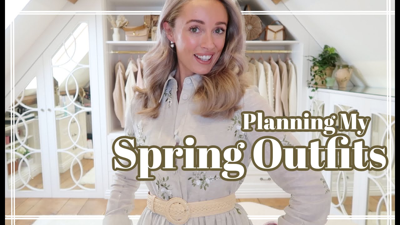 image 0 Spring Outfit Planning & Heatless Waves // Fashion Mumblr Vlogs