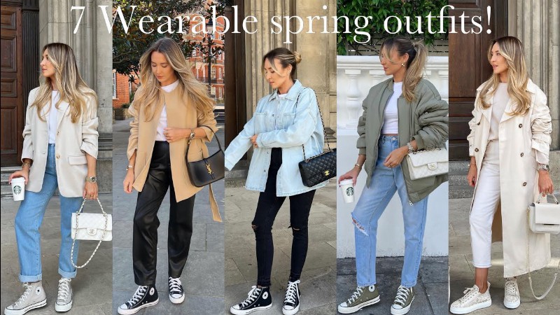 image 0 Spring Styling : 7 Everyday Outfits : Ad : Freya Killin