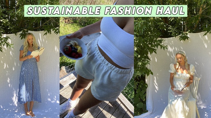 image 0 Sustainable + Vintage Summer Try On Haul! // Gwengwiz
