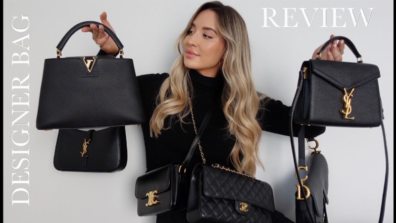 The Best Black Designer Handbags : Reviewing 6 Designer Bags : Freya Killin