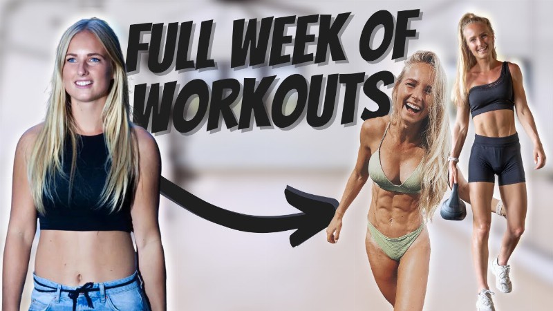 This Changed My Life *full Week Of Workouts*